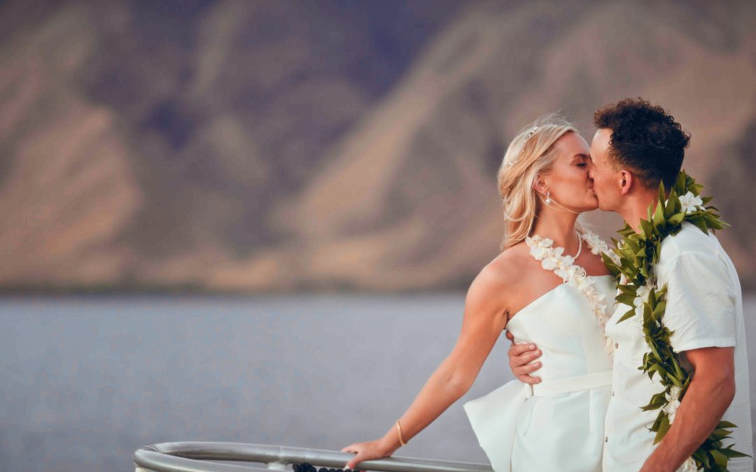 From Shore to Sea: A Maui Wedding Boat Reception