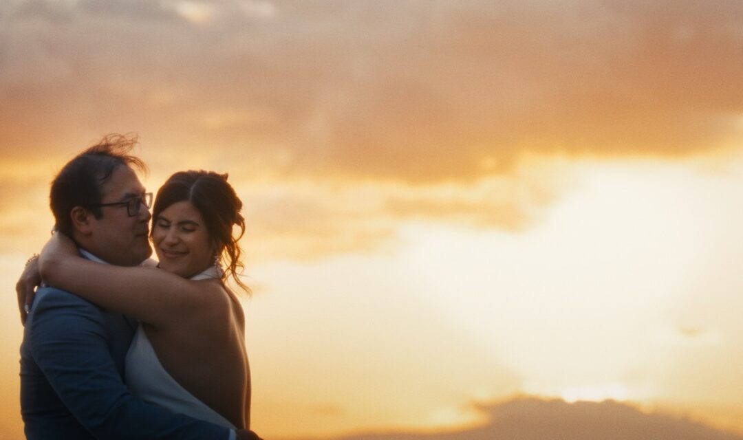 Taylor & James’s Enchanting White Orchid Wedding Beach House Celebration in Makena