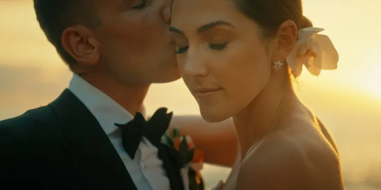 Victoria and Colin's luxury Wailea wedding, captured by a Four Seasons Maui videographer