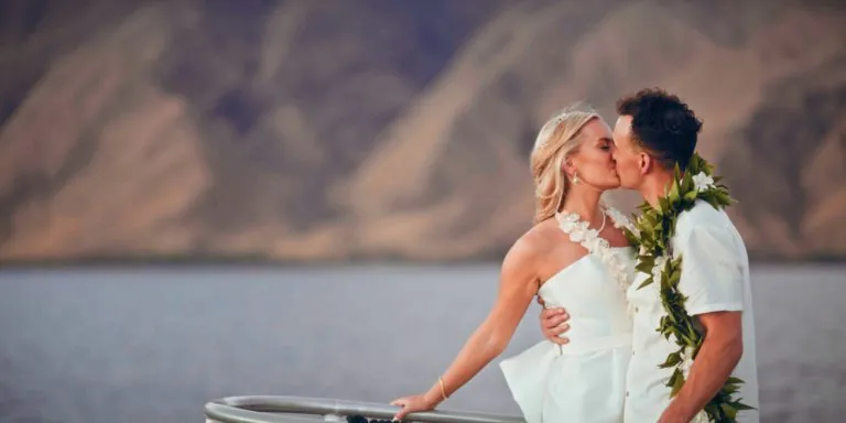 From Shore to Sea: A Maui Wedding Boat Reception